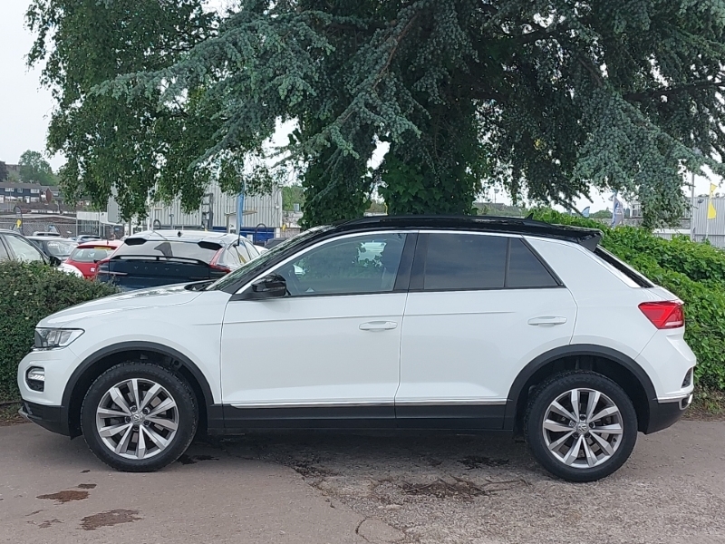 Volkswagen T-Roc 1.0 Tsi Design YH18VMK White #4