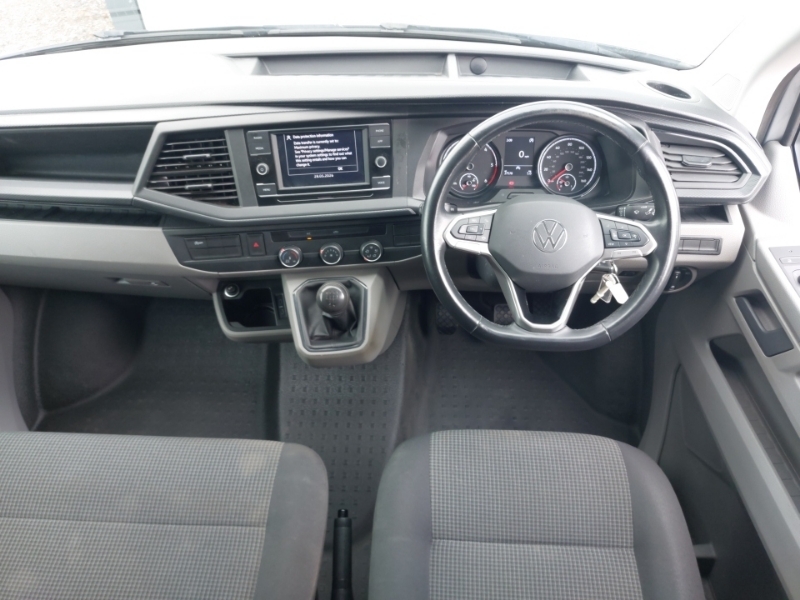 Volkswagen Transporter 2.0 Tdi 110 Startline Van GK23NUX Silver #3