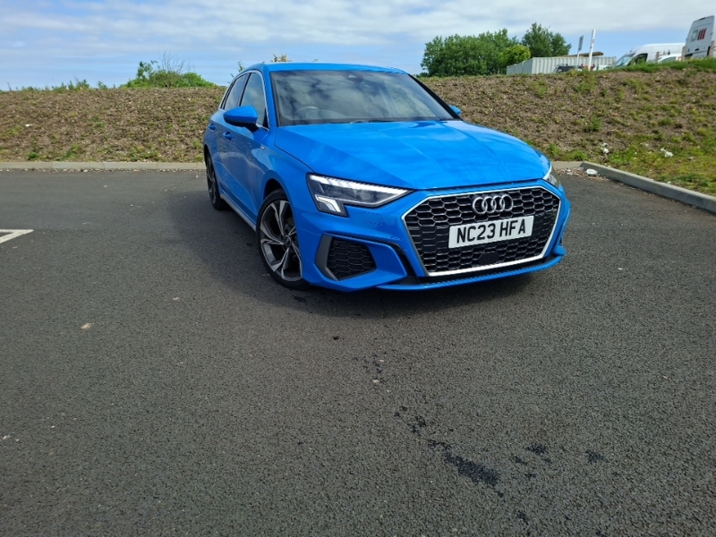 Audi A3 30 Tfsi S Line Blue