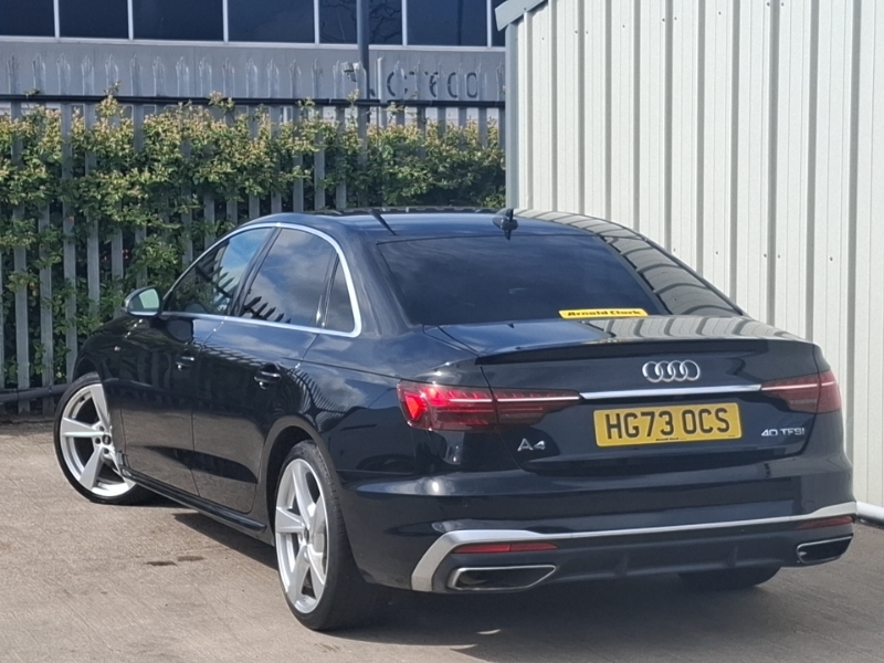 Audi A4 40 Tfsi 204 S Line S Tronic HG73OCS Black #2