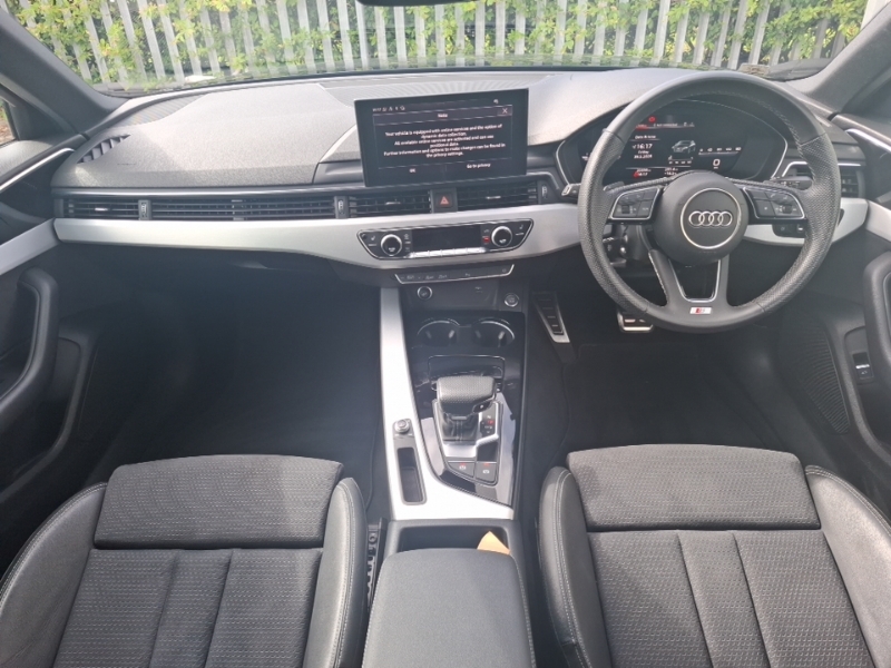 Audi A4 40 Tfsi 204 S Line S Tronic HG73OCS Black #3