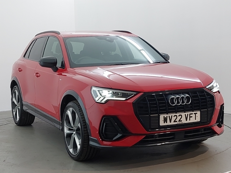Audi Q3 35 Tfsi Black Edition S Tronic Red