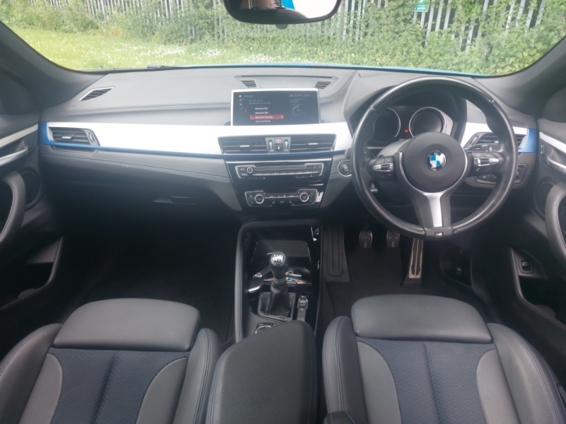 BMW X2 Sdrive 18I 136 M Sport Blue #3