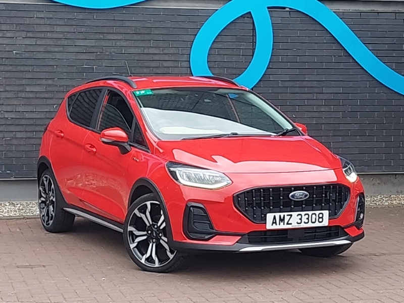 Ford Fiesta 1.0 Ecoboost Active X Red