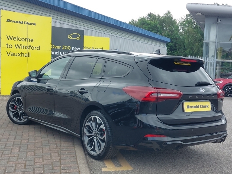 Ford Focus 1.0 Ecoboost Hybrid Mhev 155 St-line X PJ23VBB Black #2