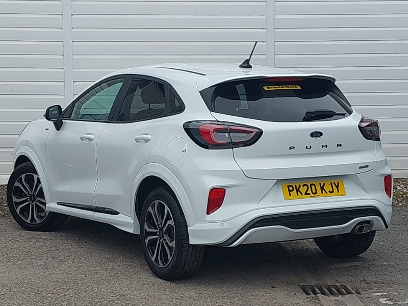 Ford Puma 1.0 Ecoboost Hybrid Mhev St-line PK20KJY White #2