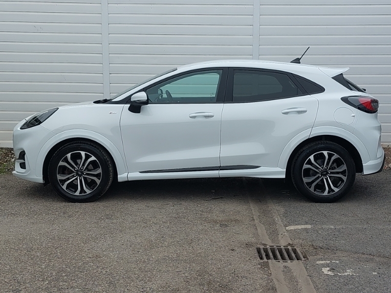 Ford Puma 1.0 Ecoboost Hybrid Mhev St-line PK20KJY White #4