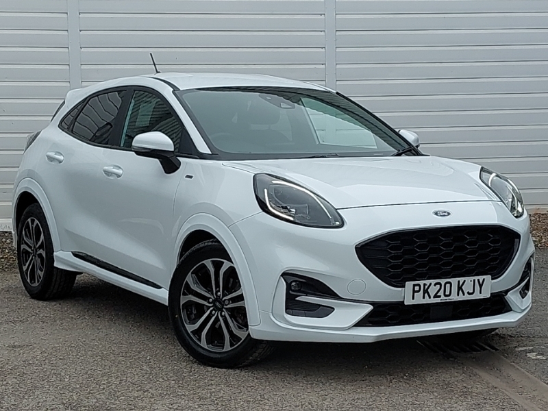 Ford Puma 1.0 Ecoboost Hybrid Mhev St-line White