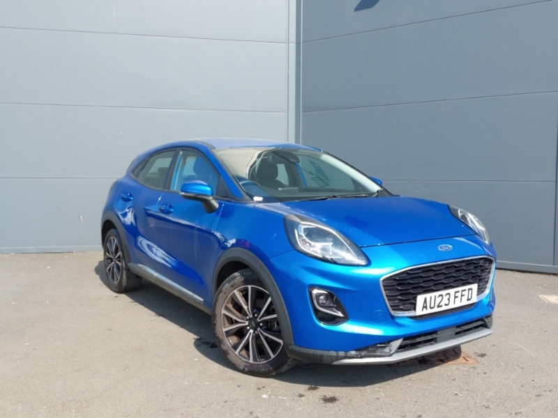 Ford Puma 1.0 Ecoboost Hybrid Mhev 155 Titanium Blue