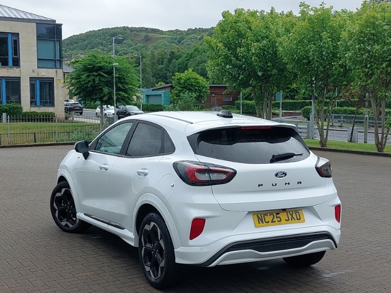Ford Puma 1.0 Ecoboost Hybrid Mhev 155 St-line X Dct NC25JXD White #2