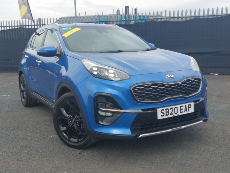 Kia Sportage 1.6T Gdi Isg Gt-line Dct Awd Blue