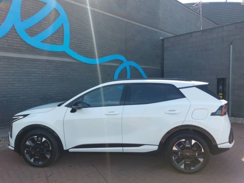 Kia Sportage 1.6T Gdi Hev Gt-line S RO75CZE White #4