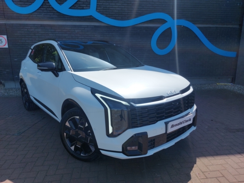 Kia Sportage 1.6T Gdi Hev Gt-line S White