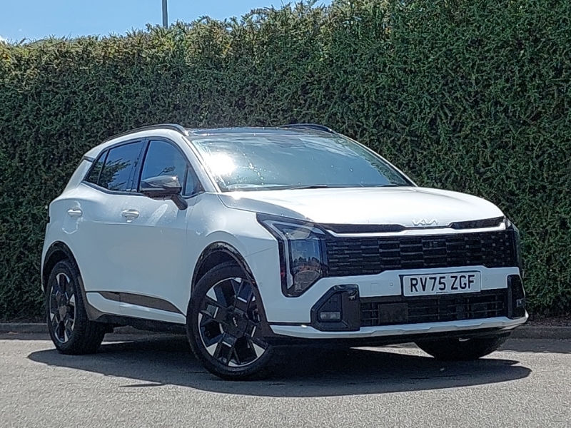 Kia Sportage 1.6T Gdi Hev Gt-line S White