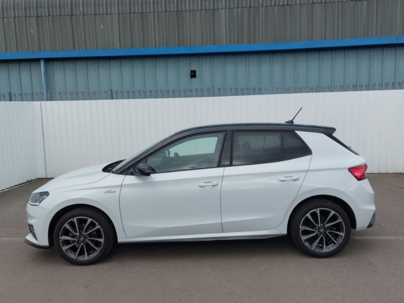 Skoda Fabia 1.0 Tsi 116 Monte Carlo Edition Dsg YW25DPU White #4