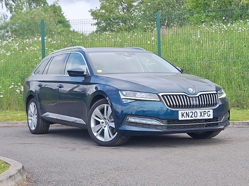 Skoda Superb 2.0 Tdi Cr Se L Dsg Blue