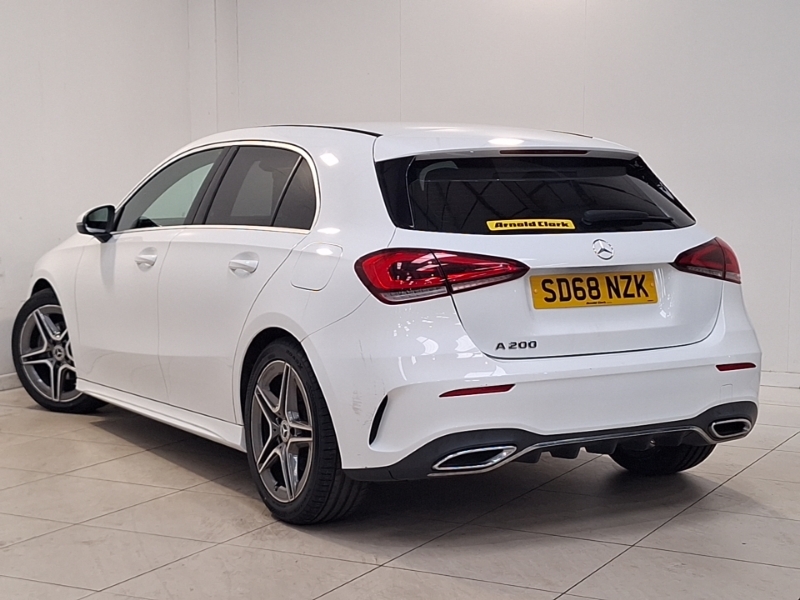 Mercedes-Benz A Class A200 Amg Line SD68NZK White #2