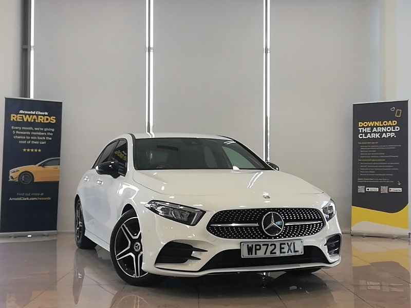 Mercedes-Benz A Class A180 Amg Line Premium White