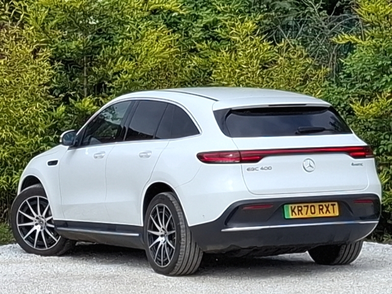 Mercedes-Benz EQC Eqc 400 300Kw Amg Line 80Kwh White #2