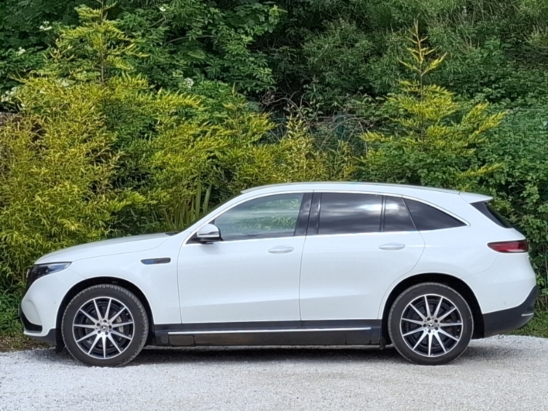 Mercedes-Benz EQC Eqc 400 300Kw Amg Line 80Kwh White #4