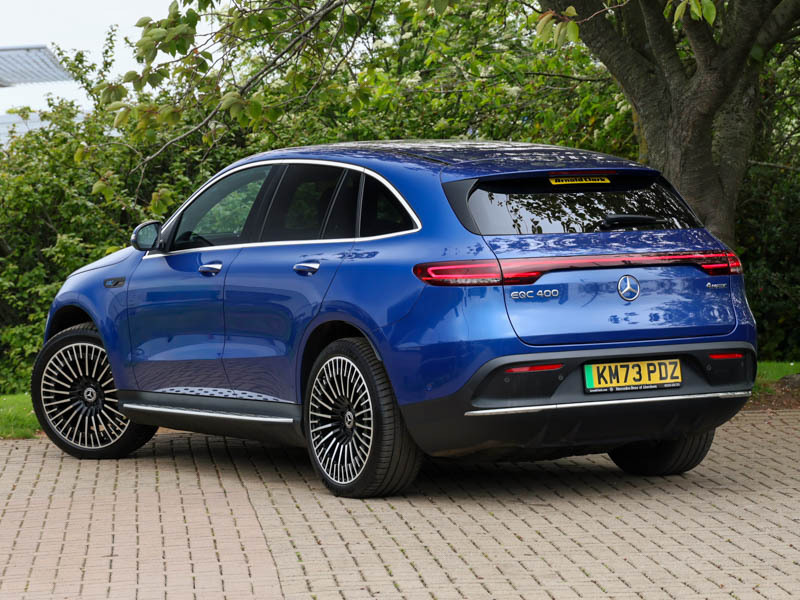 Mercedes-Benz EQC Eqc 400 300Kw Amg Line Premium 80Kwh KM73PDZ Blue #2