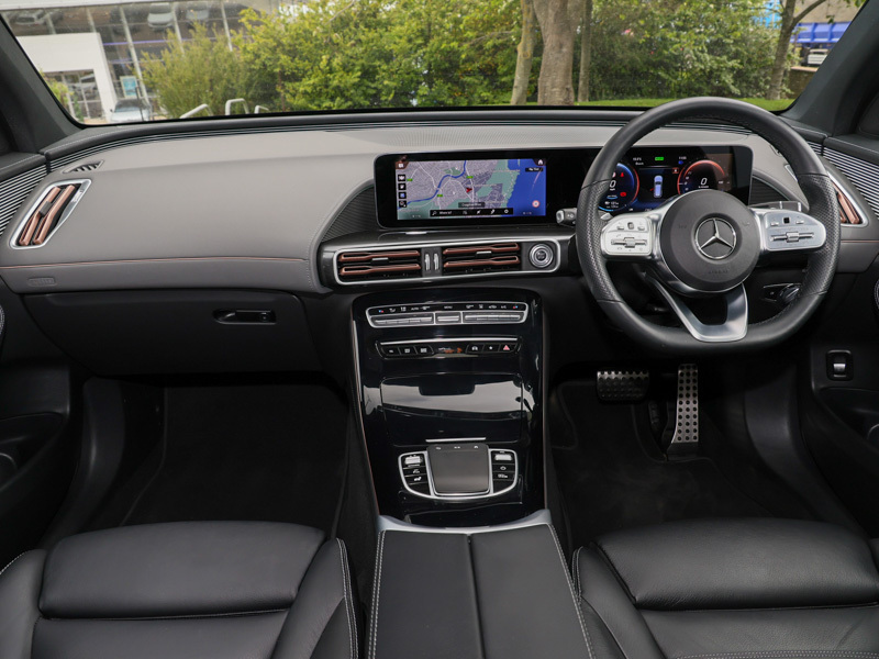 Mercedes-Benz EQC Eqc 400 300Kw Amg Line Premium 80Kwh KM73PDZ Blue #3