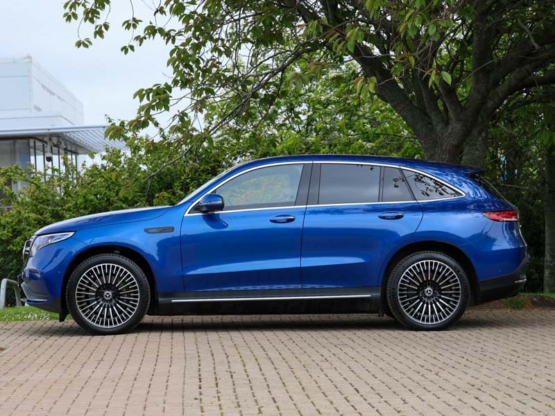 Mercedes-Benz EQC Eqc 400 300Kw Amg Line Premium 80Kwh KM73PDZ Blue #4