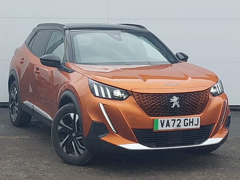Peugeot e-2008 100Kw Gt 50Kwh Orange