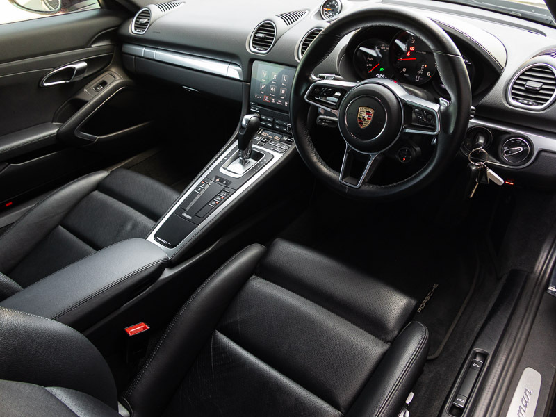 Porsche 718 Cayman Cayman Coupe 2.0 Pdk Black #3