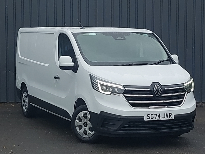 Renault Trafic Ll30 Blue Dci 130 Advance Safety Van White