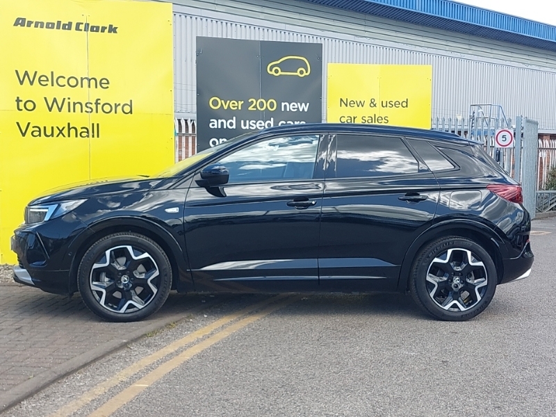 Vauxhall Grandland 1.6 Plug-in Hybrid Ultimate SD74HGM Black #4