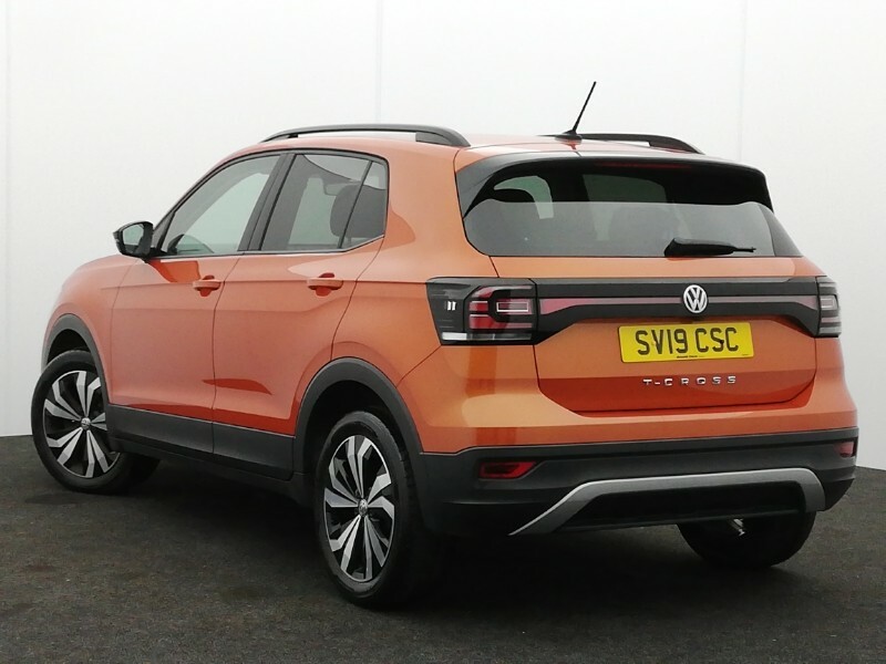 Volkswagen T-Cross 1.0 Tsi Se SV19CSC Orange #2