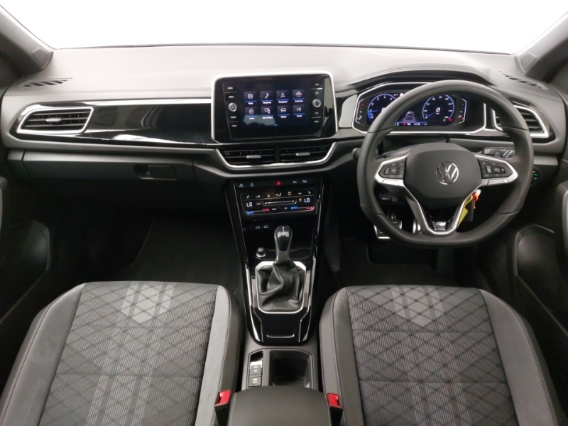 Volkswagen T-Roc 1.5 Tsi R-line Dsg SB74TLZ White #3