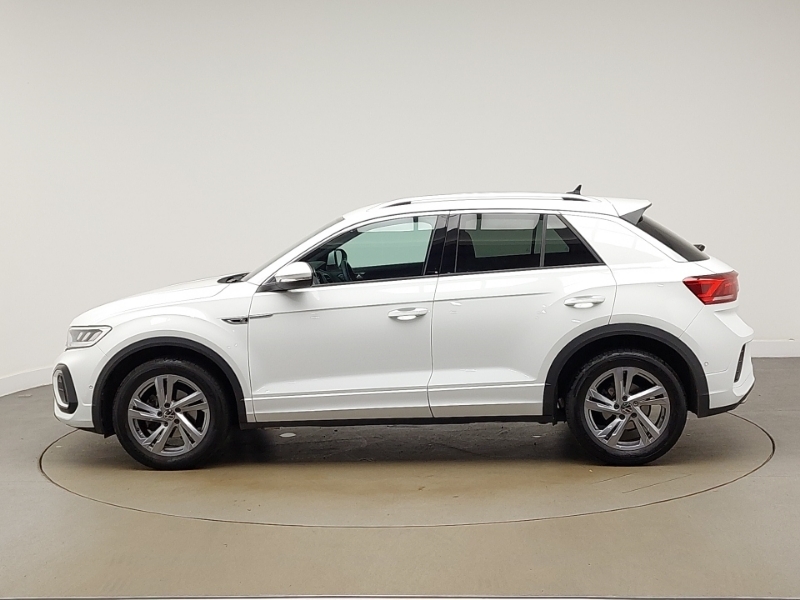 Volkswagen T-Roc 1.5 Tsi R-line Dsg SB74TLZ White #4