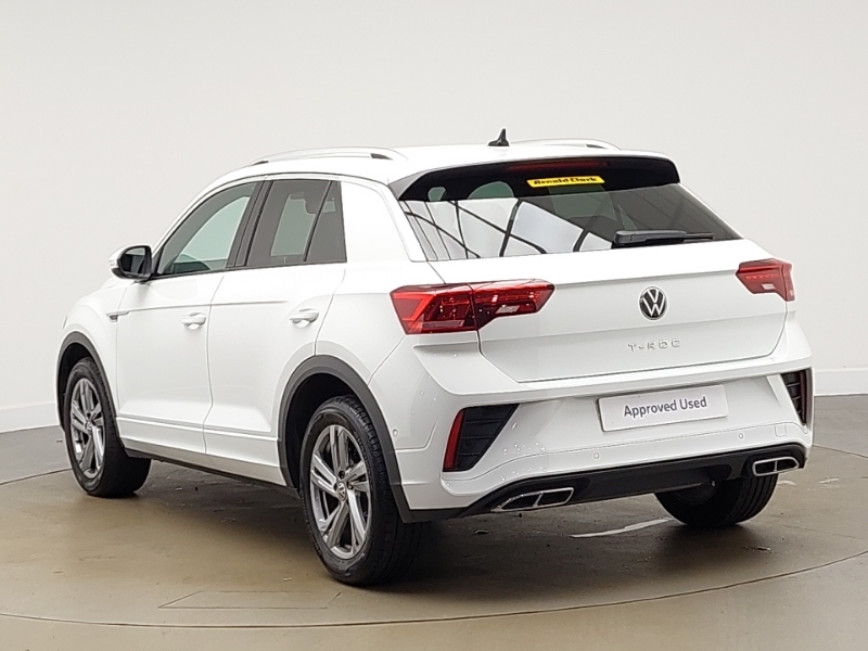 Volkswagen T-Roc 1.5 Tsi R-line Dsg SB74TLZ White #2