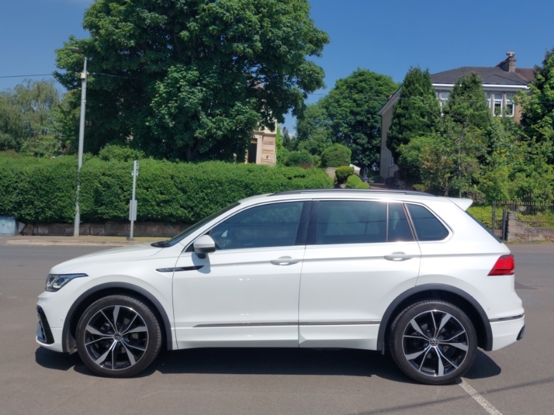 Volkswagen Tiguan 1.5 Tsi 150 R-line Dsg SH72EEG White #4