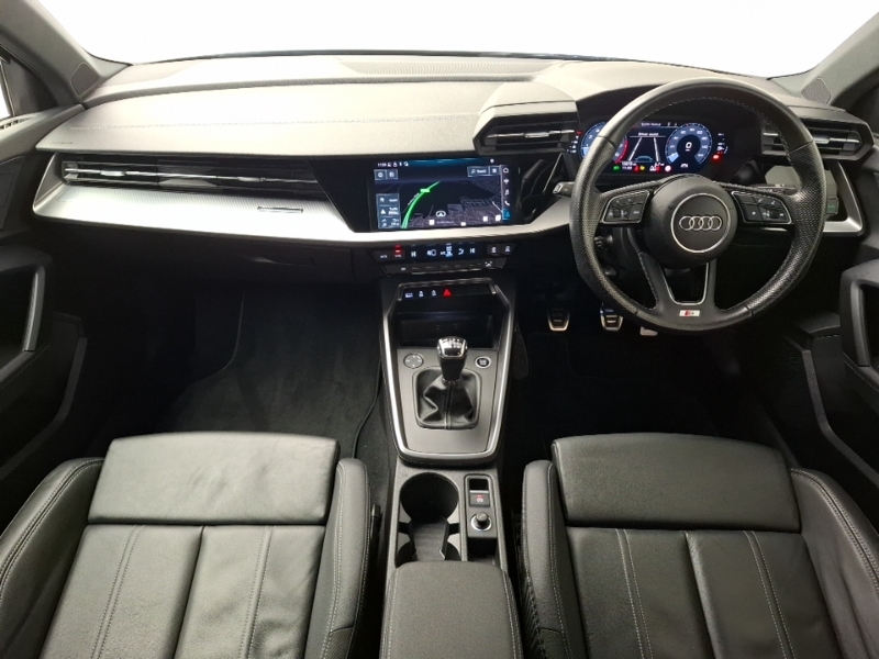 Audi A3 35 Tfsi S Line YM73WVJ Black #3