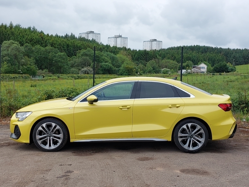 Audi A3 1.5 Tfsi 150 S Line S Tronic CP75MZG Yellow #4