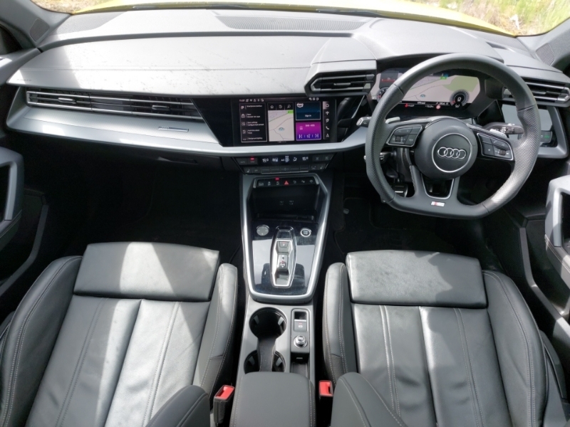 Audi A3 1.5 Tfsi 150 S Line S Tronic CP75MZG Yellow #3