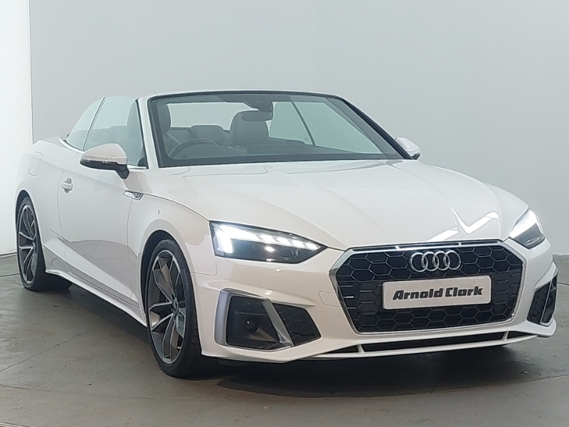 Audi A5 40 Tfsi 204 S Line S Tronic Comfortsound White