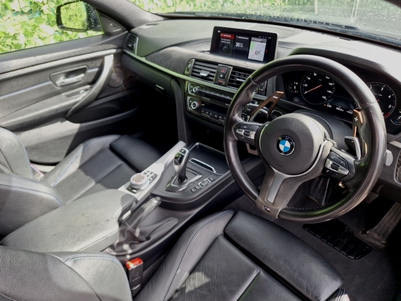 BMW 4 Series 435D Xdrive M Sport Black #6