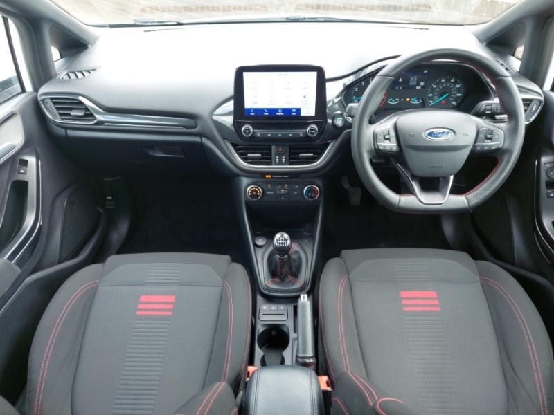 Ford Fiesta 1.0 Ecoboost St-line FL72SZZ White #3
