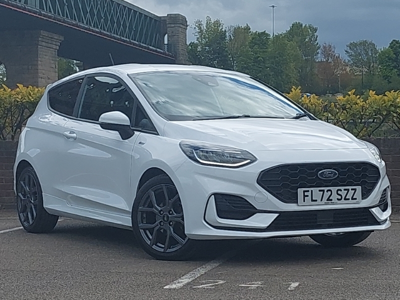 Ford Fiesta 1.0 Ecoboost St-line White