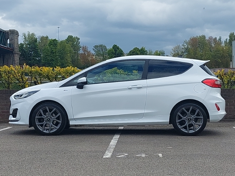 Ford Fiesta 1.0 Ecoboost St-line FL72SZZ White #4