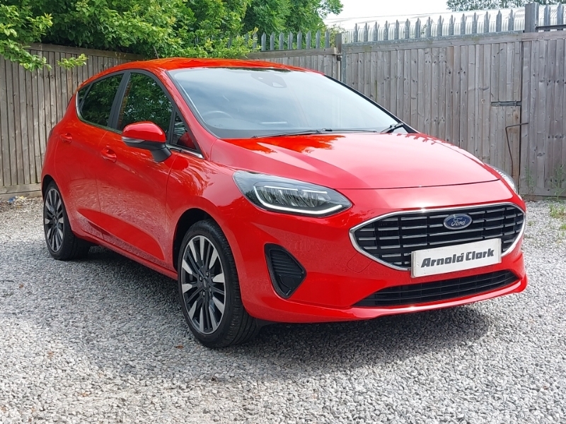 Ford Fiesta 1.0 Ecoboost Titanium X Red
