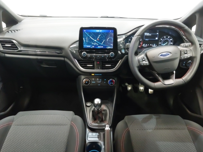 Ford Fiesta 1.0 Ecoboost 95 St-line Edition YG21NRD Blue #3