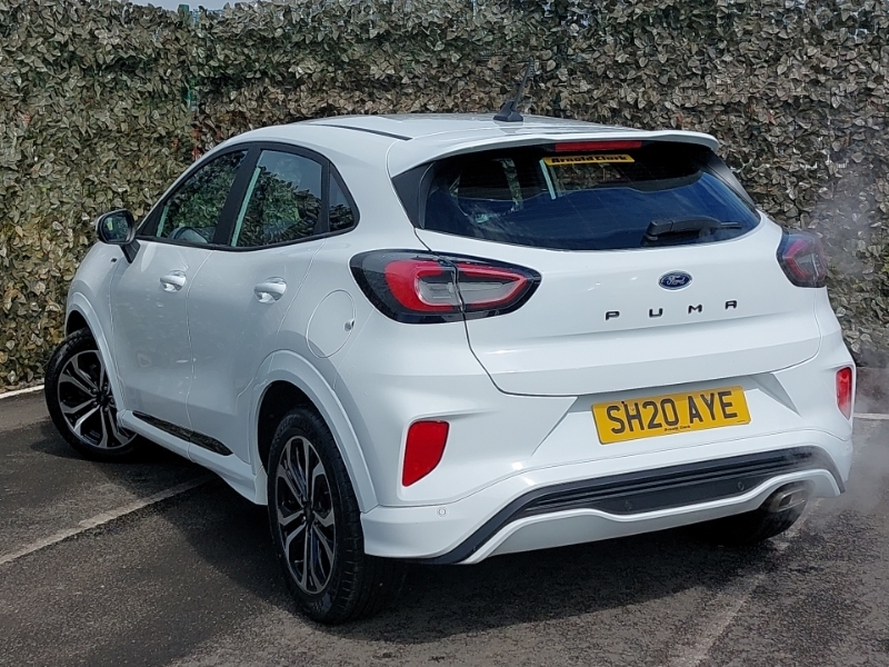 Ford Puma 1.0 Ecoboost St-line SH20AYE White #2