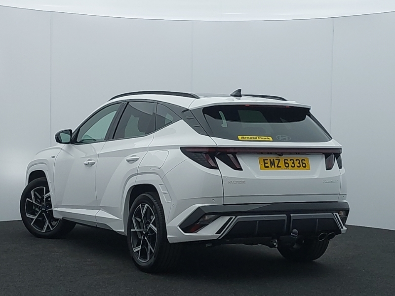 Hyundai Tucson 1.6T N Line S EMZ6336 White #2
