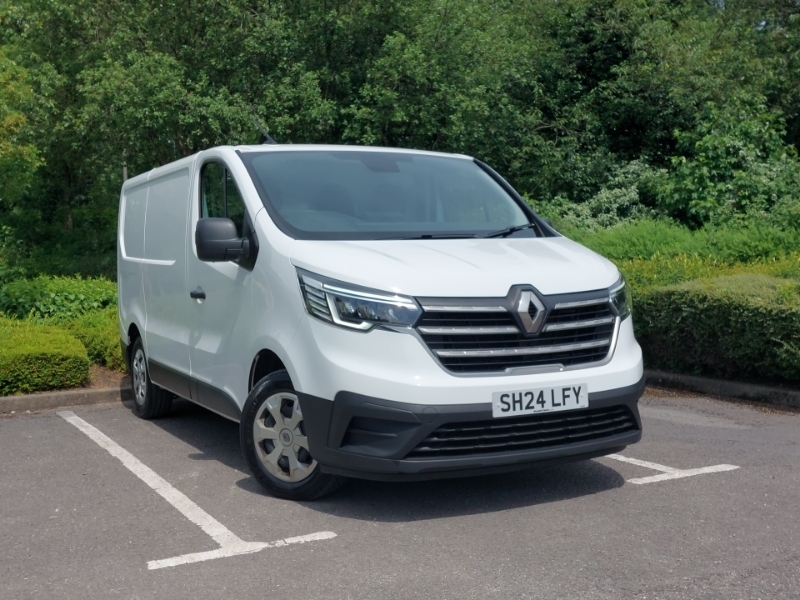 Renault Trafic Sl30 Blue Dci 130 Advance Van White