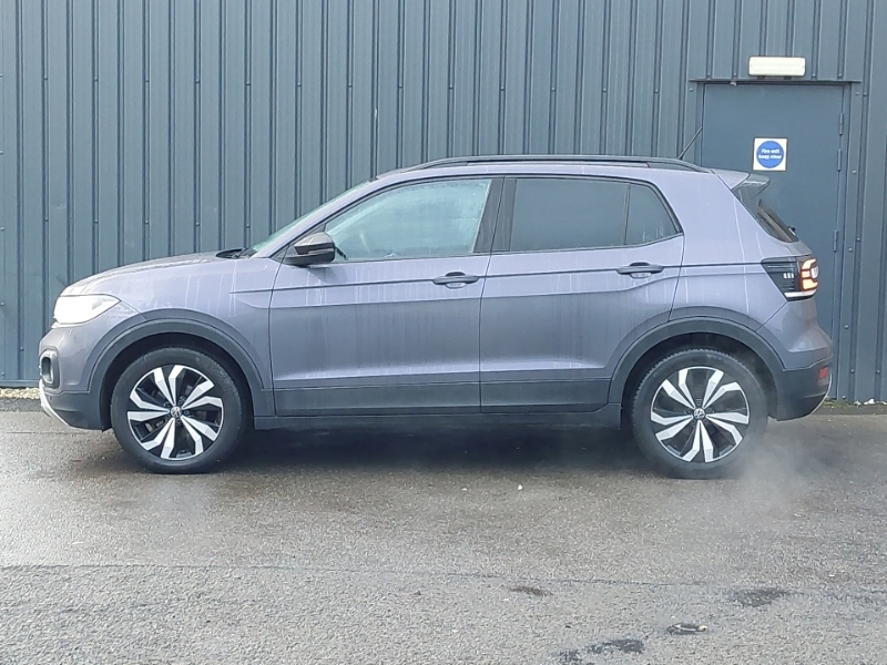 Volkswagen T-Cross 1.0 Tsi Black Edition SJ73WFX Grey #4
